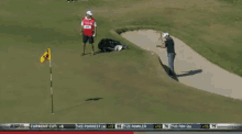 Putting From The Bunker? GIF - Golf Pga Open Championship GIFs