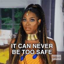 It Can Never Be Too Safe Kenya Moore GIF - It Can Never Be Too Safe Kenya Moore Real Housewives Of Atlanta GIFs