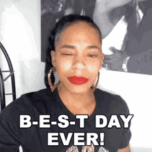 Best Day Ever Bianca Belair GIF - Best Day Ever Bianca Belair Cameo GIFs