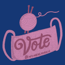 Vote Mask GIF - Vote Mask Knitting GIFs