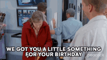 We Got You A Little Something For Your Birthday Pearline GIF