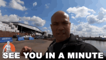 Expression See You In A Minute GIF - Expression See You In A Minute Fist Bumping GIFs