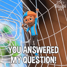 You Answered My Question Blippi GIF