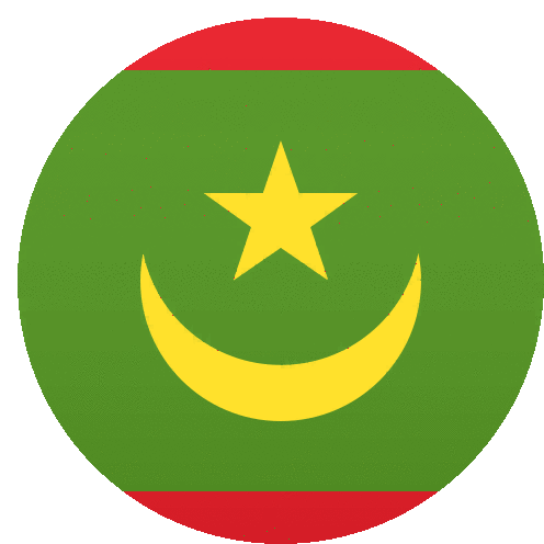 Mauritania Flags Sticker - Mauritania Flags Joypixels Stickers