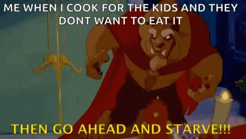 beauty and the beast starve meme