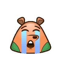 Crying Baby Sticker - Crying Baby Sad Stickers