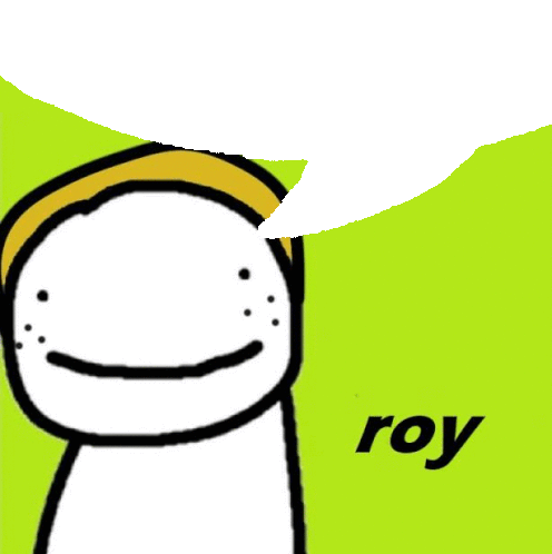 Roy Roy Dude Sticker - Roy Roy Dude Yo Dude Stickers