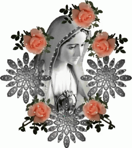 Mois de Mai - Mois de Marie Virgin-mary-flowers