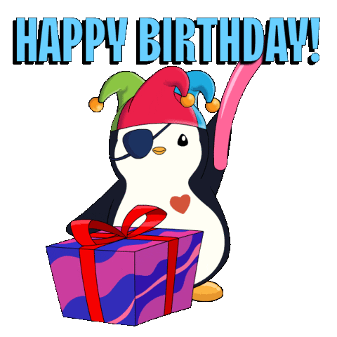 Birthday Happy Birthday Sticker - Birthday Happy Birthday Penguin Stickers