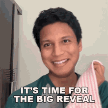 Its Time For The Big Reveal Vishal GIF - Its Time For The Big Reveal Vishal Buzzfeed India GIFs