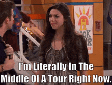 the thundermans phoebe thunderman tour im literally in the middle of a tour right now in a tour