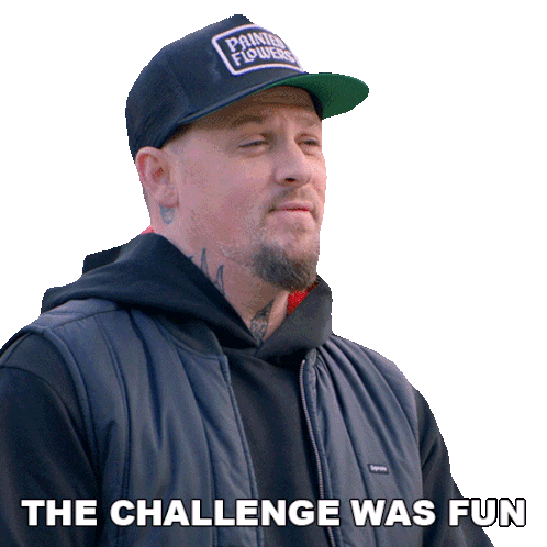 The Challenge Was Fun Joel Madden Sticker - The Challenge Was Fun Joel Madden Ink Master Stickers