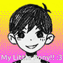 Omori My Little Pony GIF - Omori My Little Pony GIFs