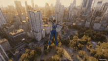 Flying Spider-man GIF