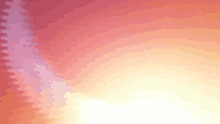 a pixel art of a sunset with a purple and orange background