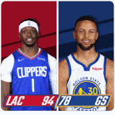 Los Angeles Clippers (94) Vs. Golden State Warriors (78) Third-fourth Period Break GIF - Nba Basketball Nba 2021 GIFs