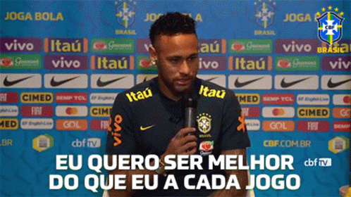 Eu Quero Ser Melhor Do Que Eu A Cada Jogo Neymar GIF - Eu Quero Ser Melhor  Do Que Eu A Cada Jogo Neymar Cbf - Discover & Share GIFs