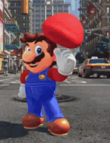 Mario Super Mario GIF - Mario Super Mario Hat GIFs