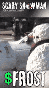 Frost Scary Snowman GIF - Frost Scary Snowman Boop GIFs