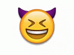 evil smiley animated
