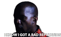 I Know I Got A Bad Reputation Kanye West Sticker