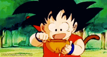 Goku Comendo GIF - Goku Comendo GIFs