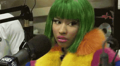 Green shop wig gif