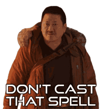 dont cast that spell wong benedict wong spiderman spiderman no way home