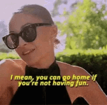 Nicole Richie I Mean You Can Go Home If Youre Not Having Fun GIF - Nicole Richie I Mean You Can Go Home If Youre Not Having Fun GIFs