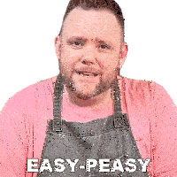 Easy Peasy Matthew Hussey Sticker - Easy Peasy Matthew Hussey The Hungry Hussey Stickers