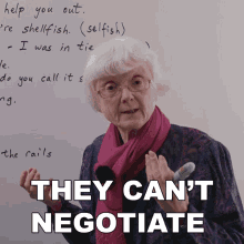 negotiate they