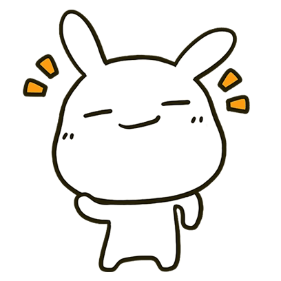 Cute Rabbit Sticker - Cute Rabbit Fun - Discover & Share GIFs