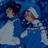 Raggedy Ann Raggedy Andy GIF - Raggedy Ann Raggedy Andy Concerned GIFs