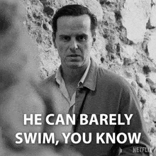 He Can Barely Swim You Know Tom Ripley GIF