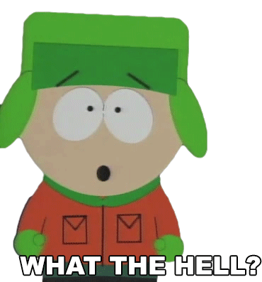 What The Hell Kyle Broflovski Sticker - What The Hell Kyle Broflovski South Park Stickers