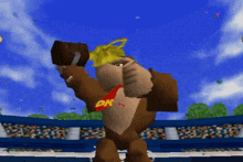 Donkey Kong Mario Tennis GIF - Donkey Kong Mario Tennis Banana GIFs