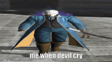 Devil May Cry Me When Devil Cry GIF - Devil May Cry Me When Devil Cry Vergil GIFs