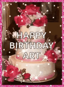 Birthday Cake Art GIF - Birthday Cake Art Happy Birthday GIFs