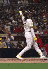 a baseball player with the number 23 on his shirt