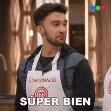 Súper Bien Juan Ignacio GIF - Súper Bien Juan Ignacio Master Chef Argentina GIFs