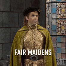 Fair Maidens Mikey Day GIF - Fair Maidens Mikey Day Saturday Night Live GIFs