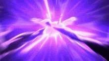 a purple background with a light coming out of the center