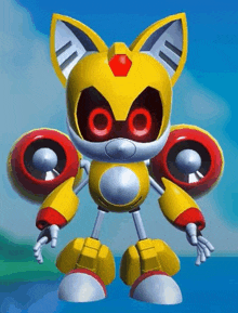Metal Tails Sonic Superstars GIF - Metal Tails Sonic Superstars Tails GIFs