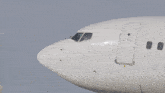 a close up of the cockpit of an airplane