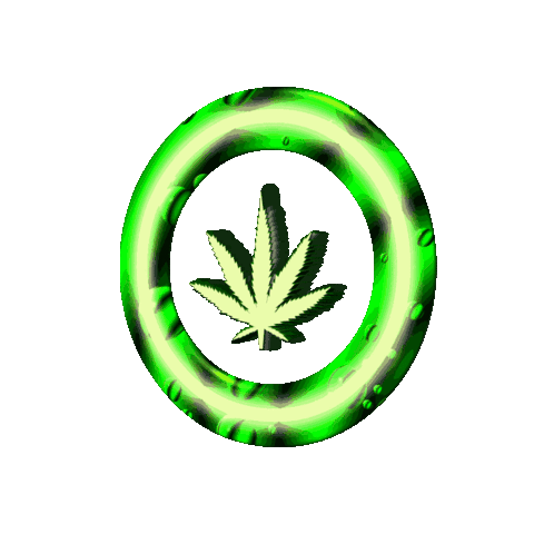 Weed Spinning Marijuana Sticker - Weed Spinning Weed Marijuana Stickers