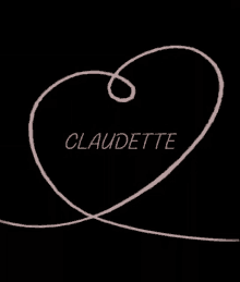 Name Claudette I Love Claudette GIF - Name Claudette Claudette I Love Claudette GIFs