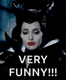 Maleficent Angelina Jolie GIF - Maleficent Angelina Jolie Very Funny GIFs