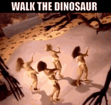 Walk The Dinosaur Was Not Was GIF - Walk The Dinosaur Was Not Was 80s Music GIFs