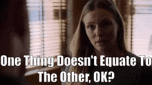 Chicago Pd Hailey Upton GIF - Chicago Pd Hailey Upton One Thing Doesnt Equate To The Other GIFs