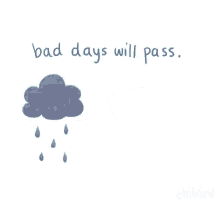 Be Happy Bad Days Will Pass GIF - Be Happy Bad Days Will Pass Rainbow GIFs